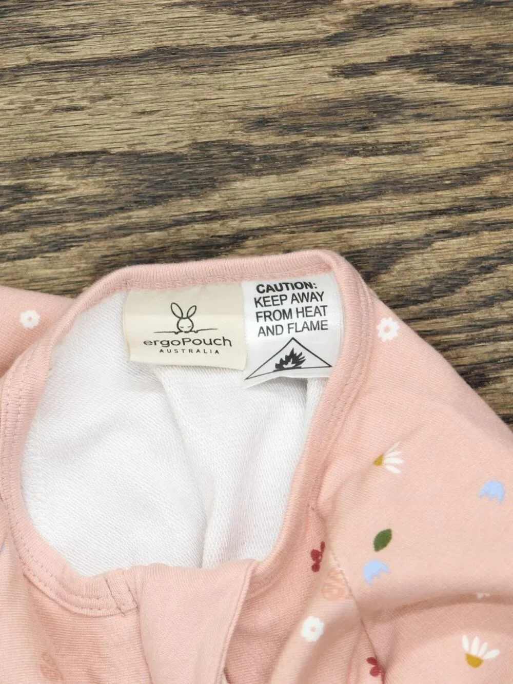 NWT Ergopouch Long Sleeve Romper 1.0 TOG One Piece Daisies Pink 1 Year
